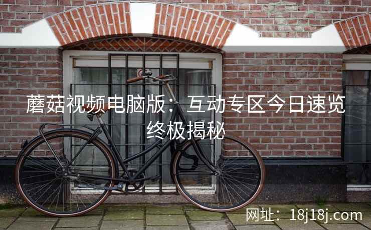 蘑菇视频电脑版：互动专区今日速览终极揭秘